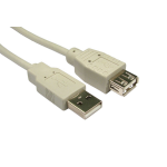 Cables Direct CDL-020BG USB cable 0.5 m USB 2.0 USB A Grey