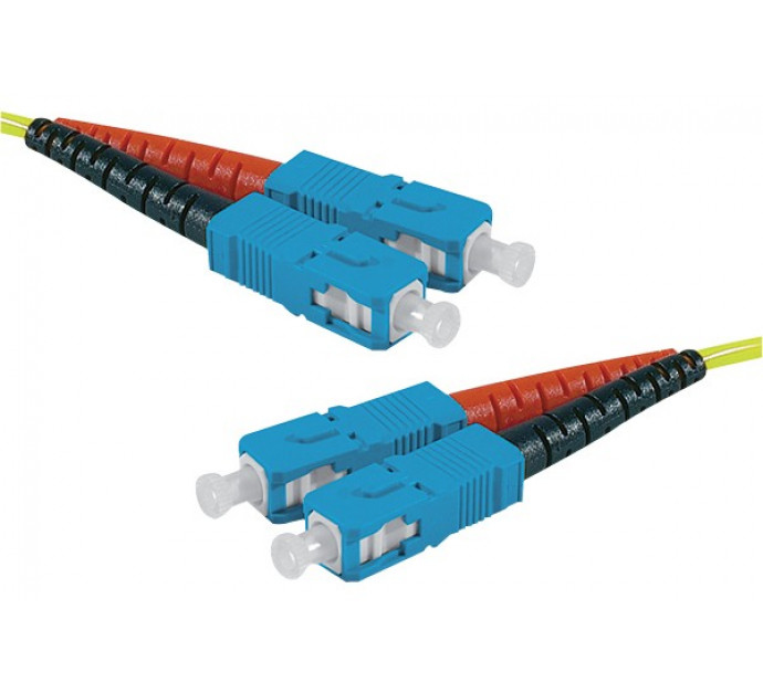 EXC 392872 fiberoptikkablar 2 m SC OS2 Gul