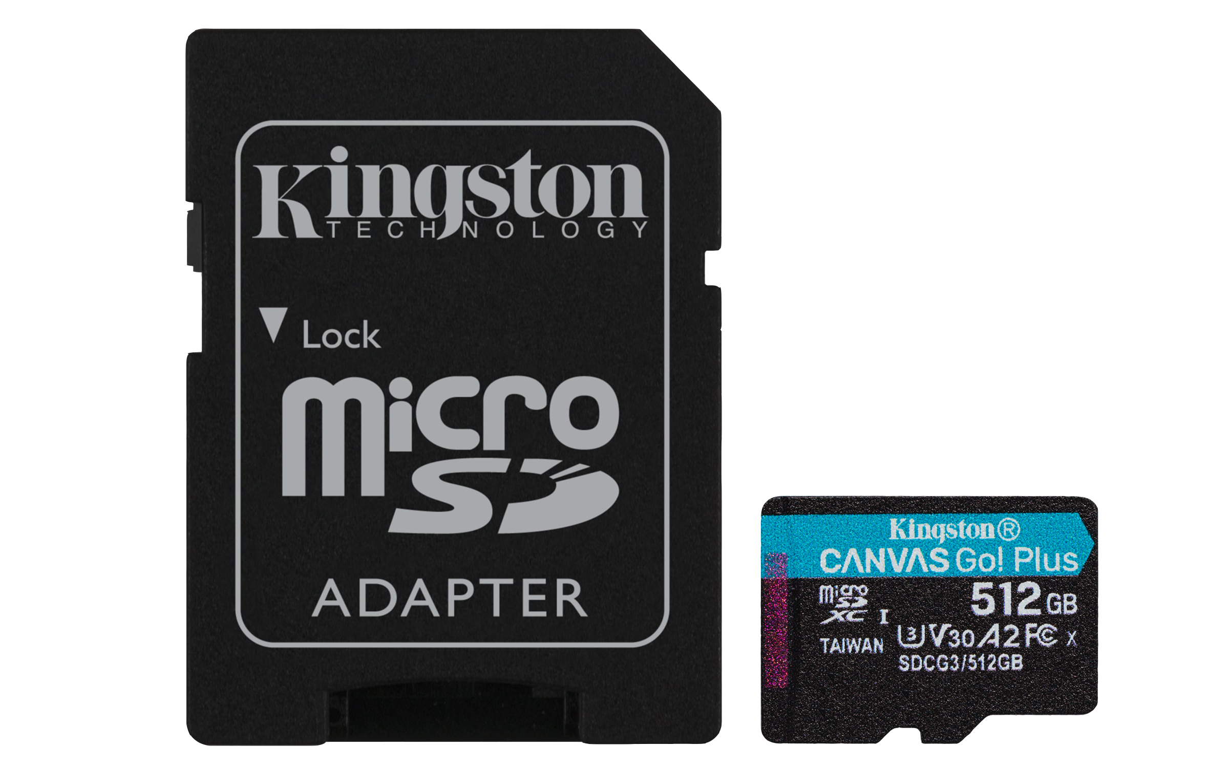 Image of Kingston Technology 512GB microSDXC Canvas Go Plus 170R A2 U3 V30...