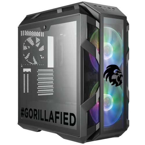 Gorilla Gaming BOSS 3.2 - i9-9900K 3.6GHz, 16GB RGB RAM, 500GB NVMe, 2TB, 8GB RTX 2080 Super Gorilla Gaming BOSS 3.2 - i9-9900K 3.6GHz, 16GB RGB RAM, 500GB NVMe, 2TB, 8GB RTX 2080 Super