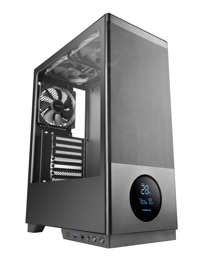 TAC ens 2SAGITTA20 computer case Midi Tower Black