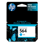 HP 564 Cyan Original Ink Cartridge