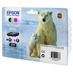 Epson Polar bear Multipack 4-colours 26XL Claria Premium Ink