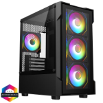 TARGET RGB Gaming Build - AMD Ryzen 5 5500 6 Core 12 Thread, 3.60GHz (4.20GHz Boost), 16GB RAM, 1TB NVMe, RTX 4060 8GB Graphics, Wi-Fi Card- Custom PC