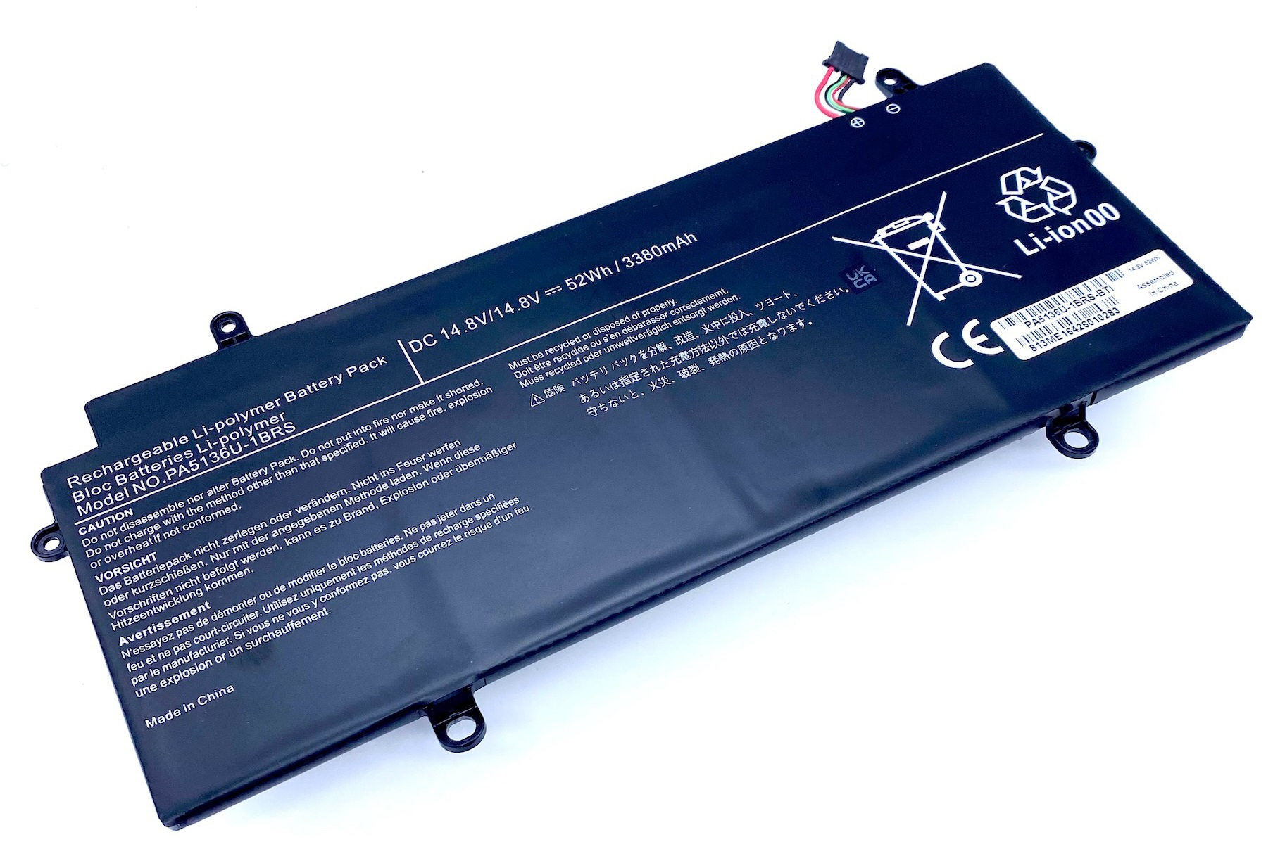 Image of BTI PA5136U-1BRS- laptop spare part Battery