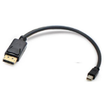 AddOn Networks MINIDP2DPMM6 DisplayPort cable 2 m Mini DisplayPort Black