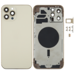 Apple EU Product - iPhone 12 Pro Max Complete Back Cover with Frame (No Logo) - Gold