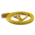 Wantec 7057 networking cable Yellow 0.1 m Cat6a F/UTP (FTP)