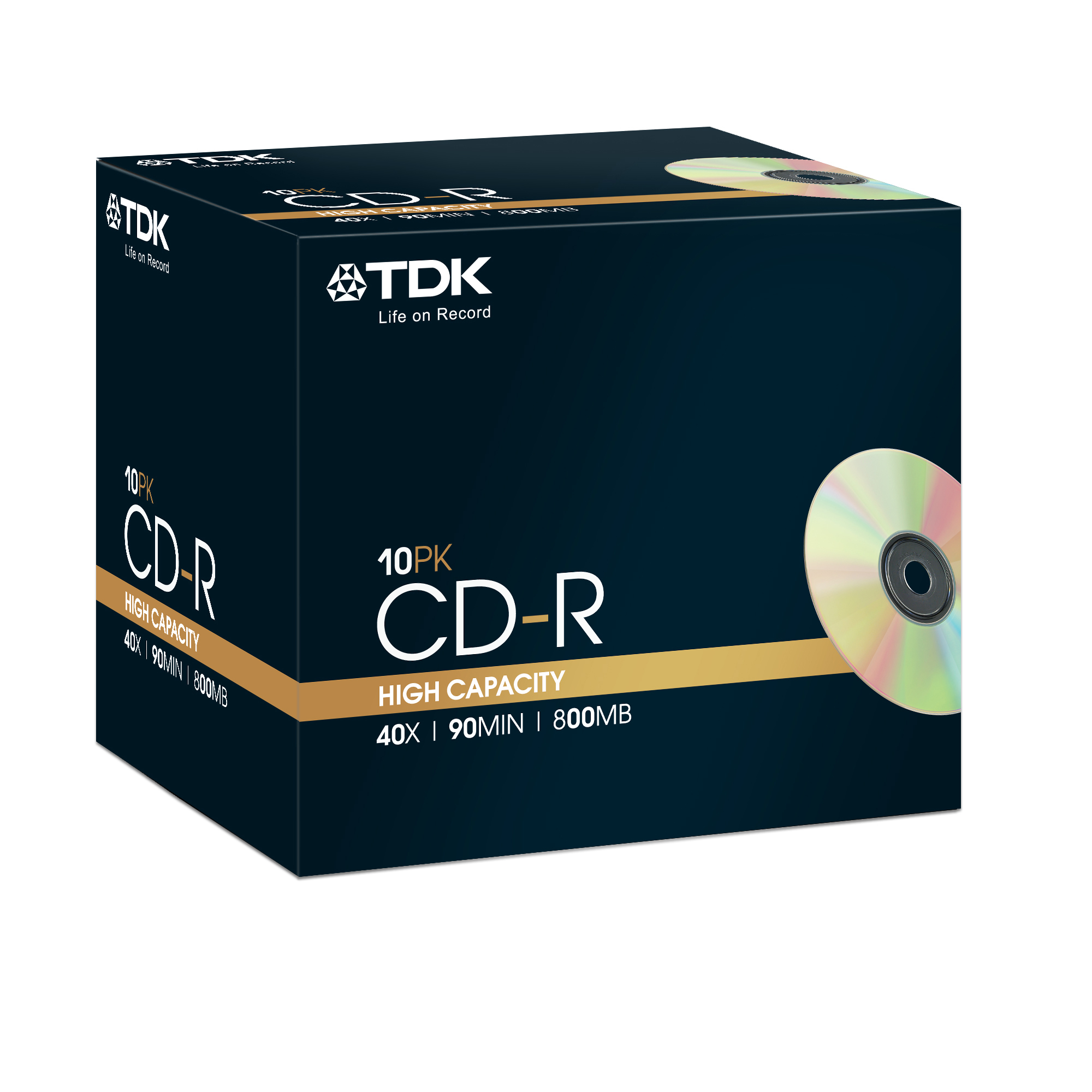TDK 10 x CD-R 800MB 10 pc(s)