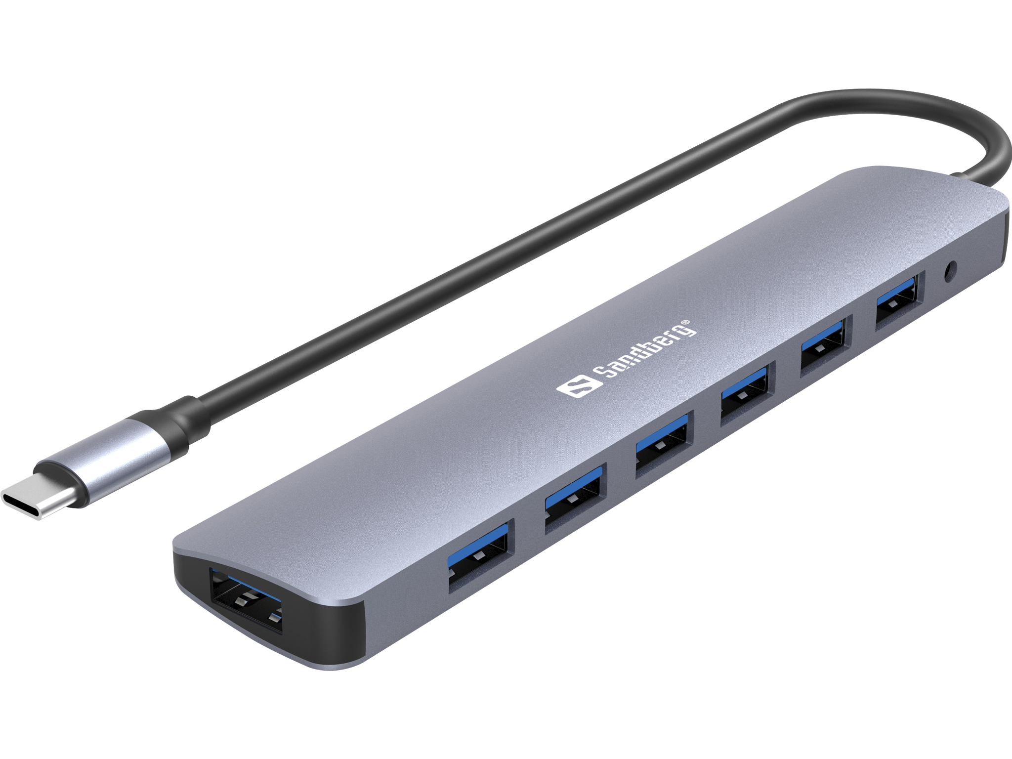 Image of Sandberg USB-C to 7 x USB 3.0 Hub