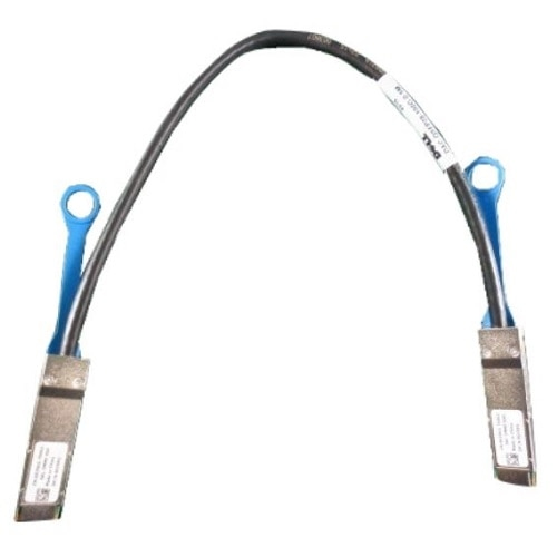 Image of DELL 470-ABPW fibre optic cable 0.5 m QSFP28 Black