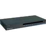 Trendnet TK-804R 8-Port USB/PS/2 Rack Mount w/ OSD KVM switch Rack mounting Black