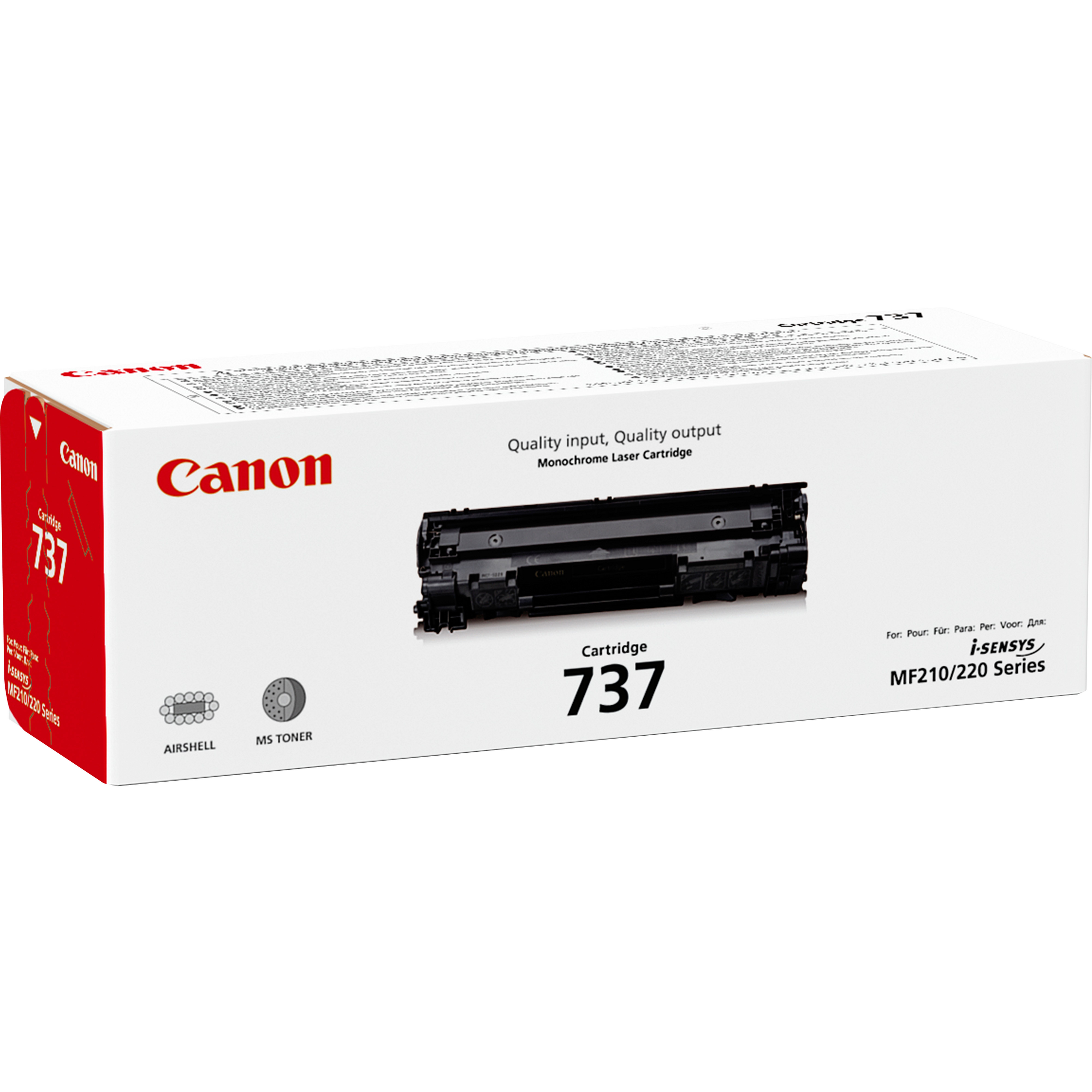 Image of Canon 9435B002/737 Toner cartridge, 2.4K pages ISO/IEC 19752 for...