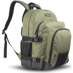 TechProducts360 Tech Pack 16" Backpack case Black, Green