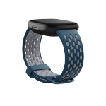 Fitbit FB174SBNVGYL smart wearable accessory Band Blue, Grey Aluminium, Silicone