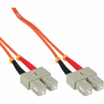 InLine Fiber Optical Duplex Cable SC/SC 50/125µm OM2 15m