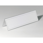Durable 8053-19 non-metallic nameplate Transparent