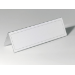 Durable 8053-19 non-metallic nameplate Transparent