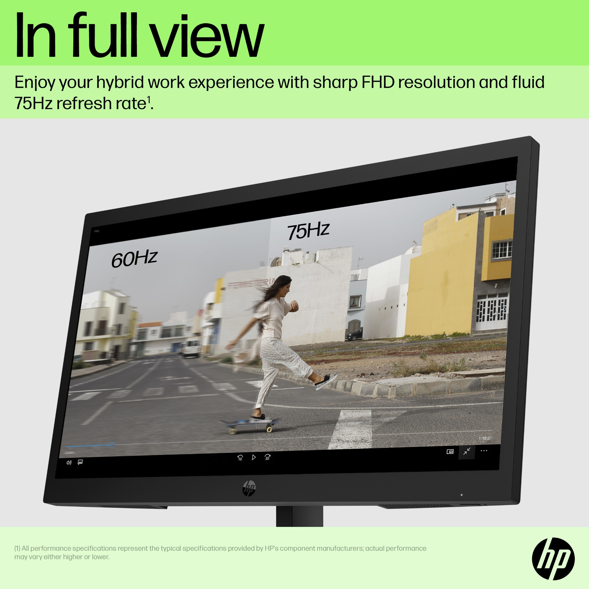 HP-P22v-G5-54-5-cm--21-4---1920-x-1080-pixels-Full-HD-Black