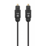 Manhattan Toslink Digital Optical AudioCable, 2m, Male/Male, Toslink S/PDIF, Gold plated contacts, Lifetime Warranty