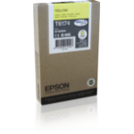 Epson C13T617400/T6174 Ink cartridge yellow high-capacity, 7K pages 100ml for Epson B 500