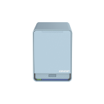 QNAP QMiroPlus-201W NAS Desktop Ethernet LAN Blauw J4125