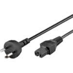 Microconnect PE130418 power cable Black 1.8 m C15 coupler