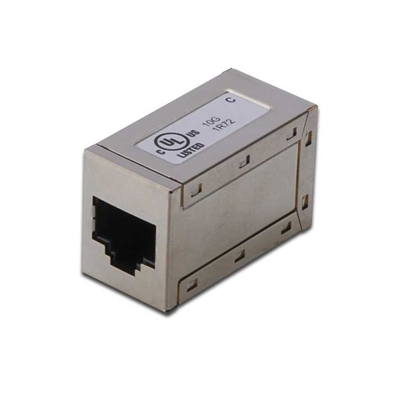 Image of FDL SHIELDED RJ45 CORD COUPLER - STRAIGHT THROUGH