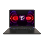 MSI A14VIG-839TAA Intel® Core™ i9 i9-14900HX Laptop 17" Quad HD+ 64 GB DDR5-SDRAM 2.05 TB SSD NVIDIA GeForce RTX 4090 Wi-Fi 7 (802.11be) Windows 11 Pro Gray