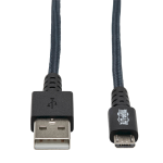 Tripp Lite U050-010-GY-MAX USB cable 118.1" (3 m) USB 2.0 USB A Micro-USB B Gray