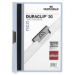 Durable Duraclip 30 report cover PVC Light Blue, Transparent