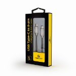Gembird CC-USB2PD18-CM8PM-1M Lightning-kabel Zwart