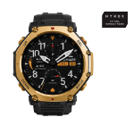 Amazfit T-Rex 3 Pro 3,81 cm (1.5") AMOLED 48 mm Digitaal 480 x 480 Pixels Touchscreen Goud Wifi GPS