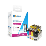 G&G 14786 inktcartridge 4 stuk(s) Compatibel Cyaan, Magenta, Zwart, Geel