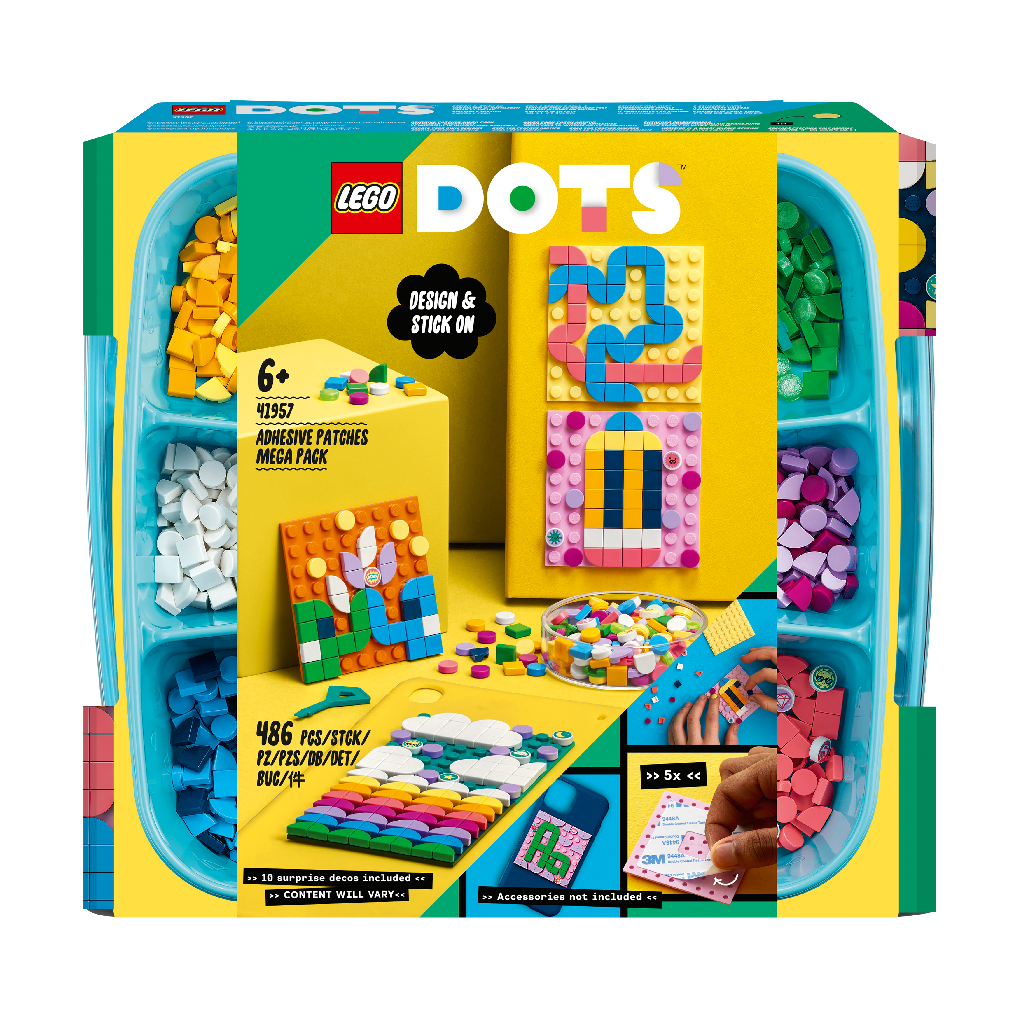 Image of LEGO MEGA PACK PATCH ADESIVI