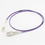 C2G 2M LC/SC OM4 LSZH FIBRE PATCH - VIOLET fibre optic cable OM3