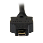 StarTech.com HDDDVIMM2M Video Cable Adapter 2 m Micro-HDMI DVI-D Black