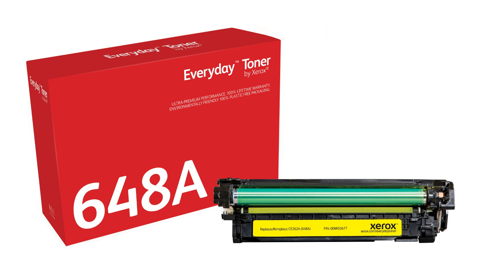 Image of Xerox 006R03677 Toner cartridge yellow. 11K pages (replaces HP 648A/CE