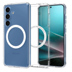 Spigen Crystal Hybrid (MagFit) mobiele telefoon behuizingen 15,8 cm (6.2") Hoes Transparant, Wit