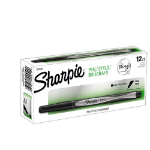 Sharpie Pen fineliner Black 12 pc(s)