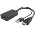 Microconnect HDMDPP1 video cable adapter 0.15 m HDMI Type A (Standard) DisplayPort Black  Chert Nigeria