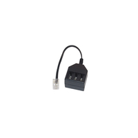Image of shiverpeaks S-Impuls 71018-2 - 0.2 m - RJ11 - 3 x TAE NFN - Black...