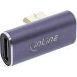 InLine USB4 Adapter, USB-C male/female vertical right/left angled