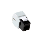 ACT Keystone Jack CAT5E unshielded toolless zwart