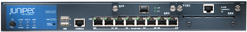 Juniper SRX220H gateway/controller