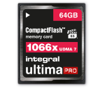 Integral 64GB UltimaPro CompactFlash (CF) card 1066x