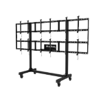 Peerless DS-C555-3X2 multimedia cart/stand Black Flat panel