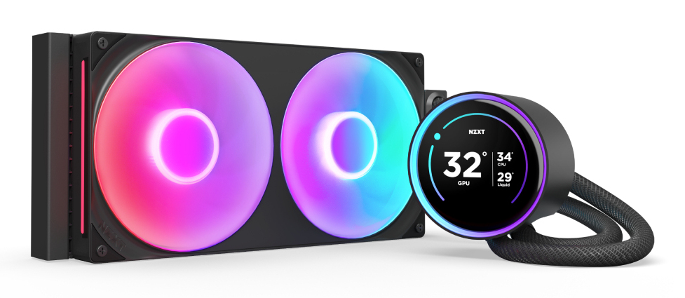 NZXT Kraken Elite 280 RGB Processor All-in-one Liquid Cooler 14 Cm Bla