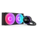 NZXT Kraken Elite 280 RGB Processor All-in-one liquid cooler 14 cm Black 1 pc(s)