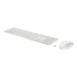 HP STORE 3PL keyboard Mouse included Universal RF Wireless White